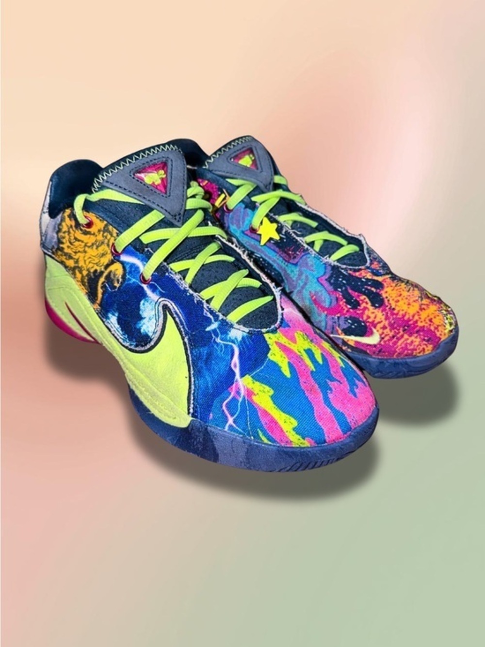 Nike LeBron 22 XXII Bryce’s World GS 5.5Y Basketball Shoes IB9255-400